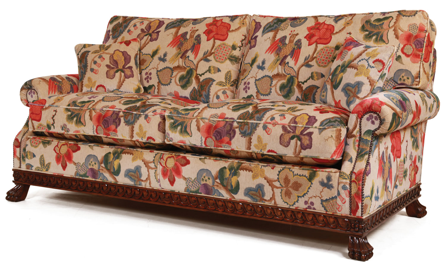 floral fabric sofa beds