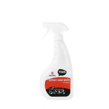 Selden | Spray & Wipe with Bleach | Bactericidal Cleaner | 750ml | T025
