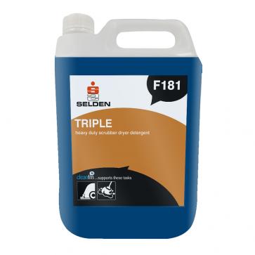 Selden | Triple | Advanced Scrubber Drier Detergent | 5 Litre | F181