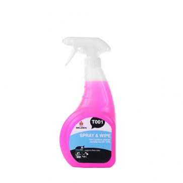 Selden | Spray & Wipe | Hard Surface Bactericidal Cleaner | 750ml | T001