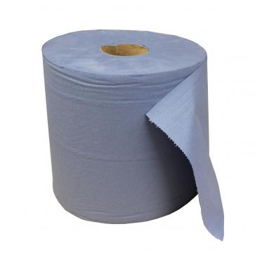 Enigma | Industrial Floor Stand Paper Roll | 3 Ply | Blue | 1 Roll | IBL143
