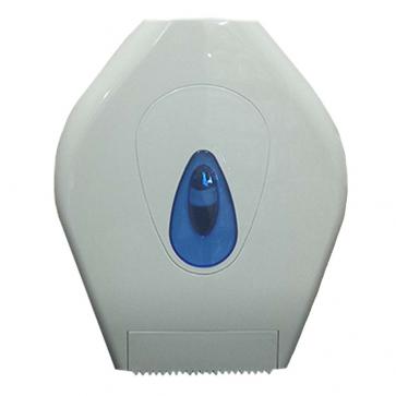 White Plastic Centrefeed Roll Dispenser DP007