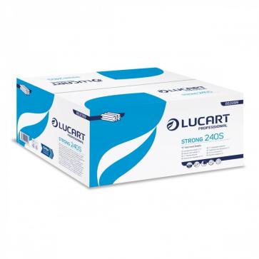 Lucart C-Fold Hand Towels | 2 Ply | White | Box of 2400 | STRONG240S