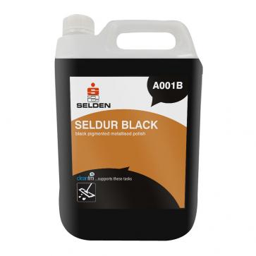 Selden | Seldur Black | Metallised Polish | 5 Litre | Case of 2 | A001B