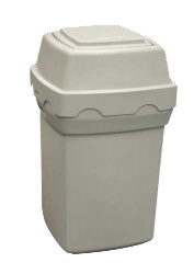 50 Litre Grey Nappy Bin, Nappy Bins from Anglian Chemicals