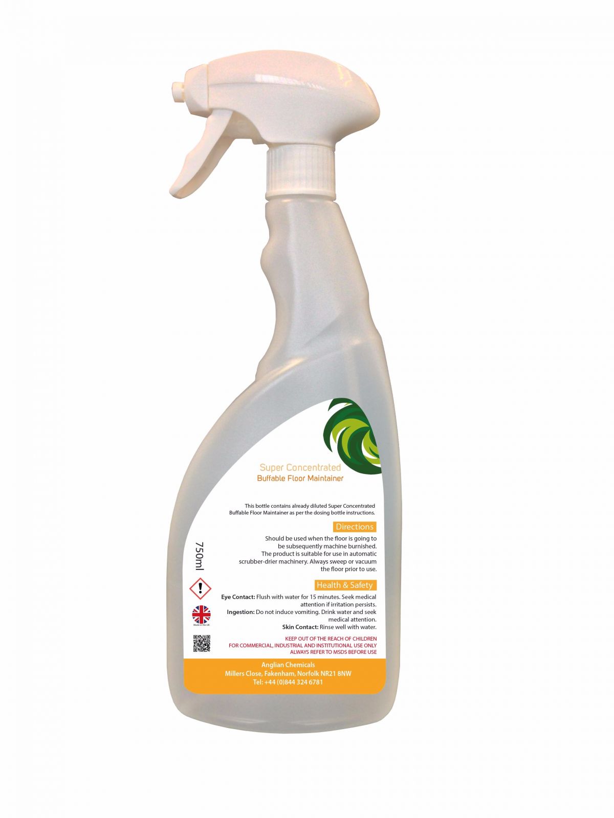 DOSY006 - Empty 750ml Trigger Bottle & Spray Head, Chemical Dosing from ...