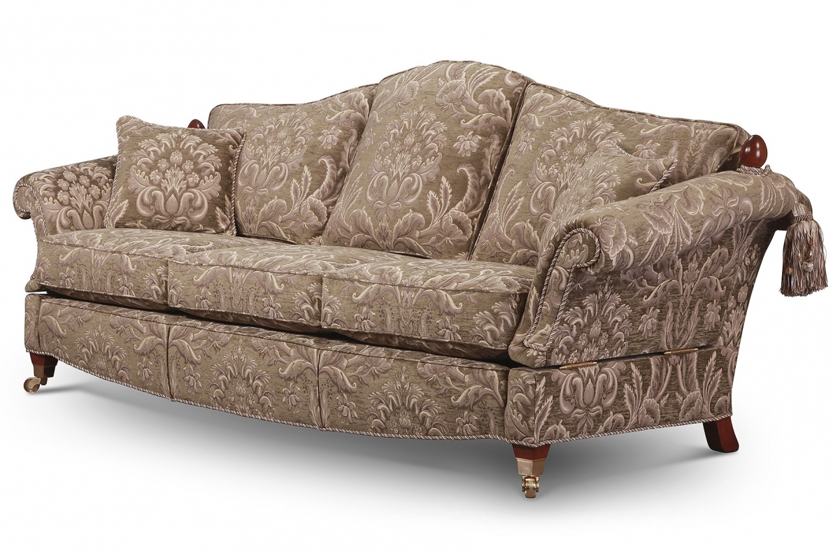 Renoir Knole 3 seat sofa in greygreen chenille, Knoles ready to buy