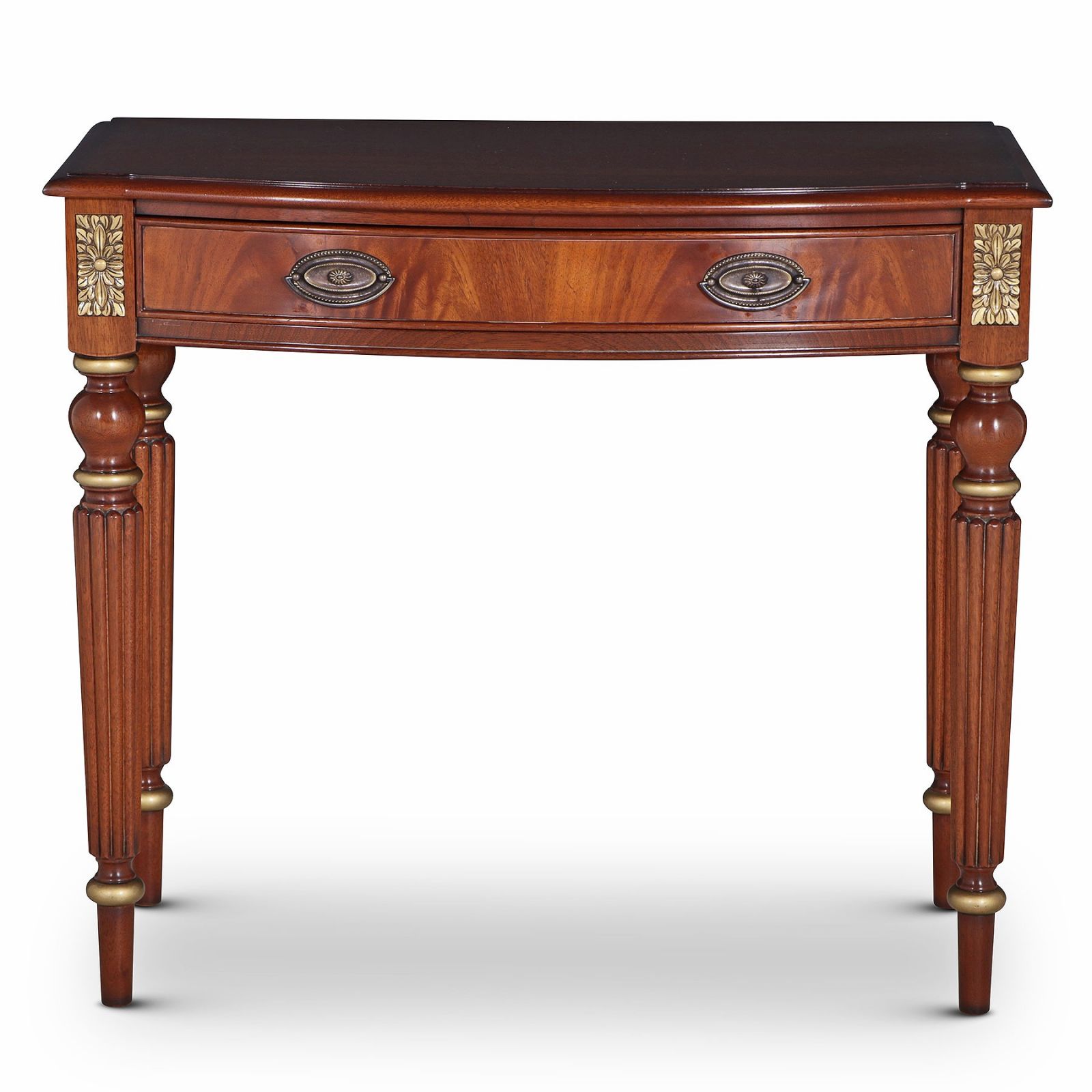Mahogany bow fronted console table, Console / Hall tables from Brights