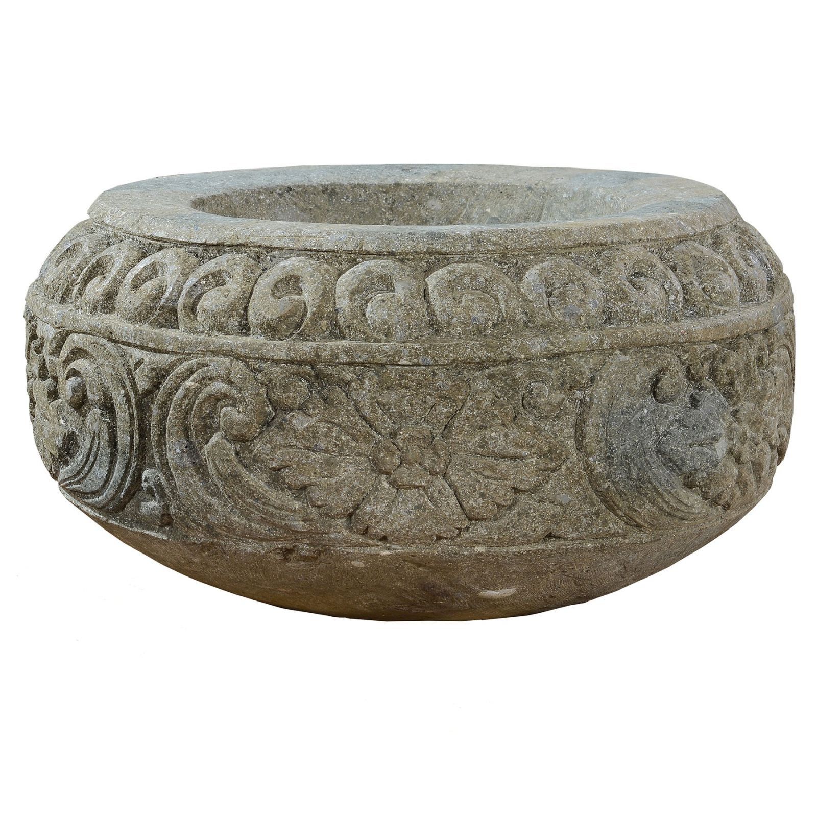 Large Round  or circular stone planter Planters from Pt 