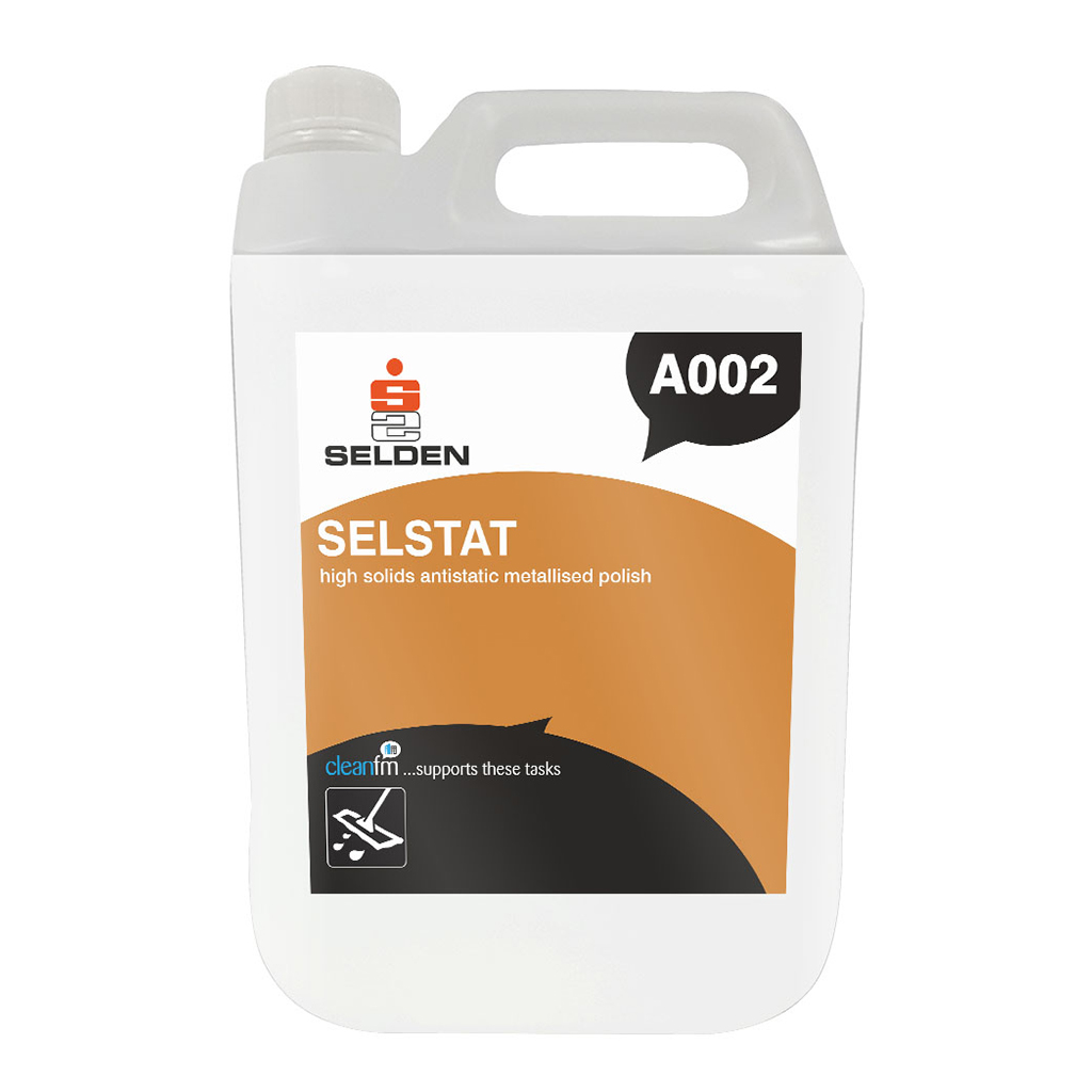 Selden | Selstat | Antistatic Metallised Polish | 5 Litre | Case of 2 | A002