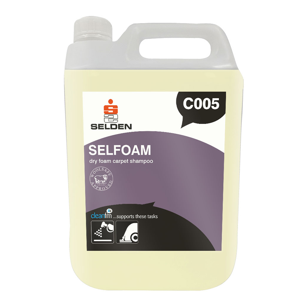 Selden | Selfoam | Dry Foam Carpet Shampoo | 5 Litre | C005