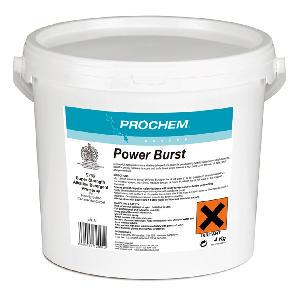 Prochem | Power Burst | 4kg | S789