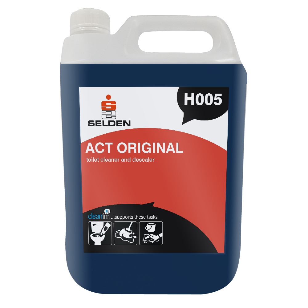 Selden | Act Original | Stainless Steel Safe Toilet Cleaner and Descaler | H005