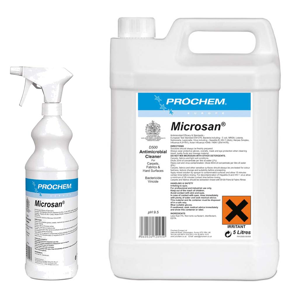 Prochem | Microsan | Multi-Surface Biocidal Cleaner | D500