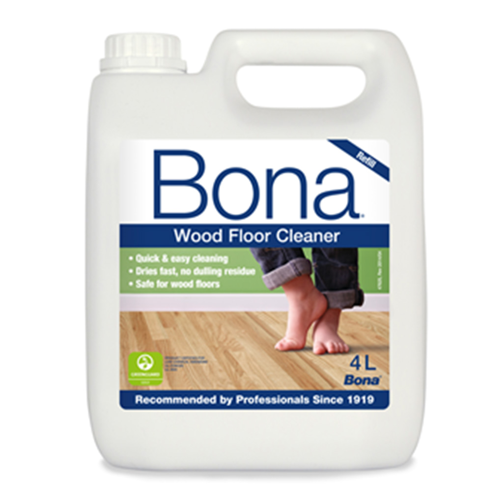 Bona | Wood Floor Cleaner Refill | 4 Litre | Case of 3