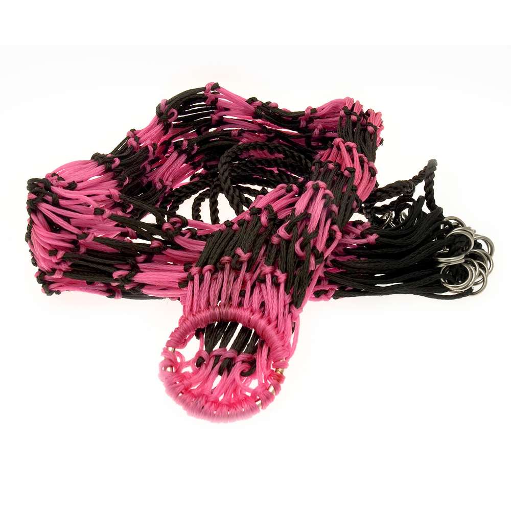 Deluxe Two-Colour Haynet- Black/Hot Pink