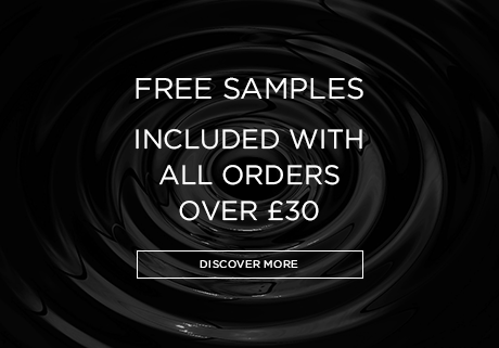 Free perfume samples included with all orders over £30